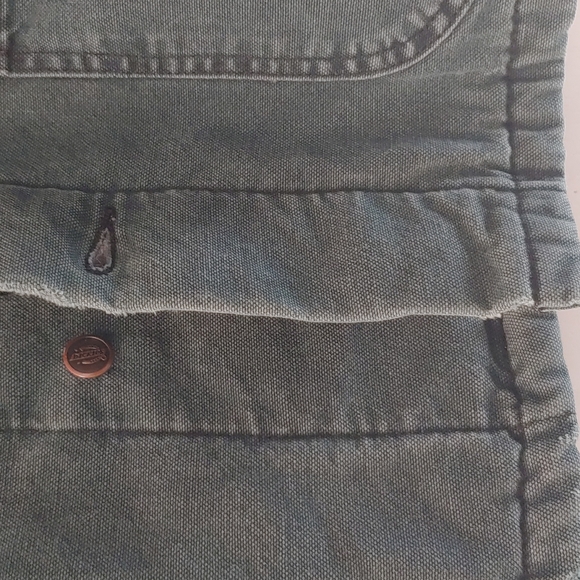 Vintage Dickies Wool Blanket Lined Work Chore Heavy-duty Canvas Jacket XL - Picture 8 of 16
